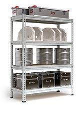 Стеллажи с нагрузкой до 2200 кг