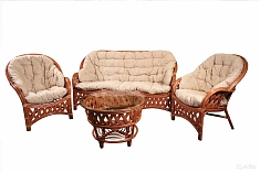 Комплект "Черчиль" с трёхместным диваном 